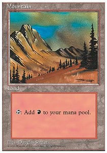 Mountain (V.1) - Fourth Edition (Land)
