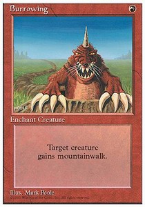 Burrowing - Fourth Edition (Uncommon)