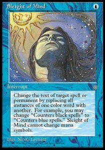 Sleight of Mind - Ice Age (Uncommon)