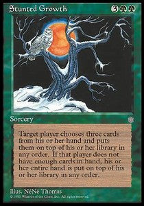 Stunted Growth - Ice Age (Rare)