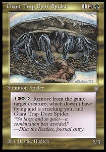 Giant Trap Door Spider - Ice Age (Uncommon)