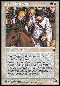 Icatian Lieutenant - Fallen Empires (Rare)