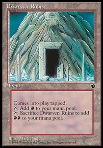 Dwarven Ruins - Fallen Empires (Uncommon)