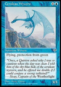 Cerulean Wyvern - Mirage (Uncommon)