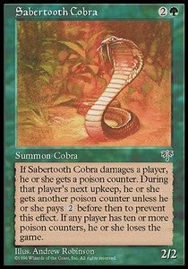 Sabertooth Cobra - Mirage (Common)