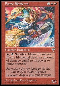 Flame Elemental - Mirage (Uncommon)