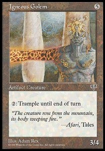 Igneous Golem - Mirage (Uncommon)