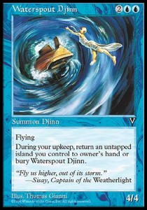 Waterspout Djinn - Visions (Uncommon)