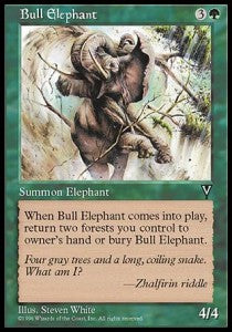 Bull Elephant - Visions (Common)