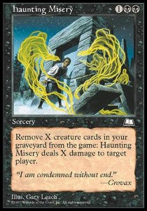 Haunting Misery - Weatherlight (Common)