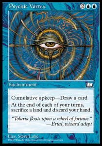 Psychic Vortex - Weatherlight (Rare)