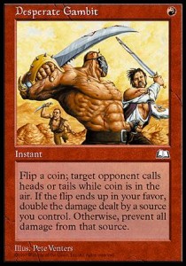 Desperate Gambit - Weatherlight (Uncommon)