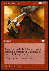 Lava Storm - Weatherlight (Common)