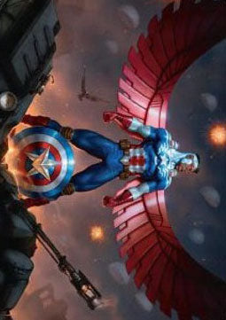 Art Series: Captain America, Wings of Freedom (V.1)