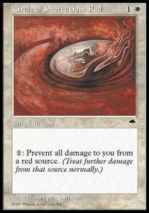 Circle of Protection: Red - Tempest (Common)