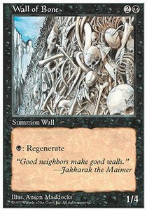 Wall of Bone - Fifth Edition (Uncommon)