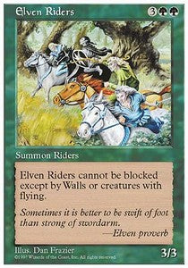 Elven Riders - Fifth Edition (Uncommon)