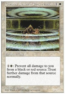 Greater Realm of Preservation - Fifth Edition (Uncommon)