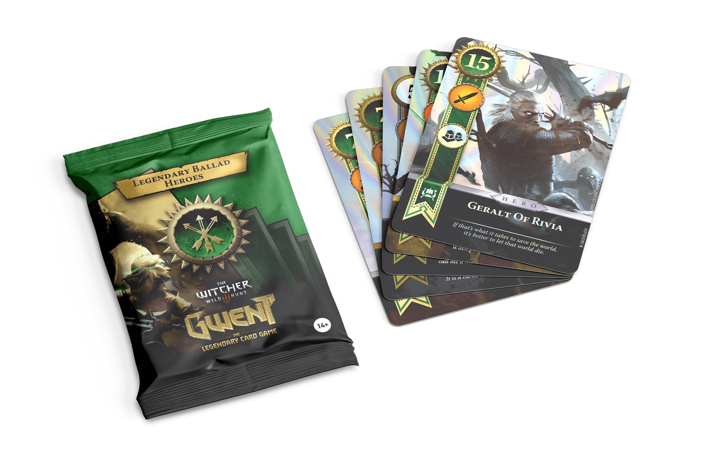 Gwent Legendary Ballad Foil Cards - Scoia'tael image