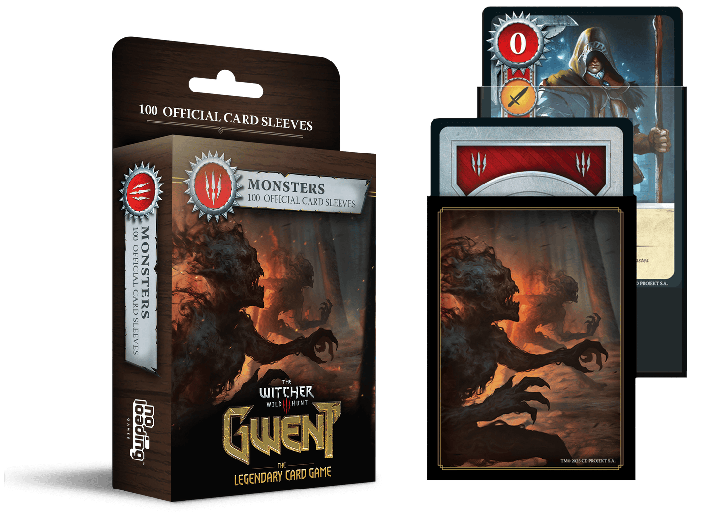 Gwent Monsters Card Sleeves (100) image