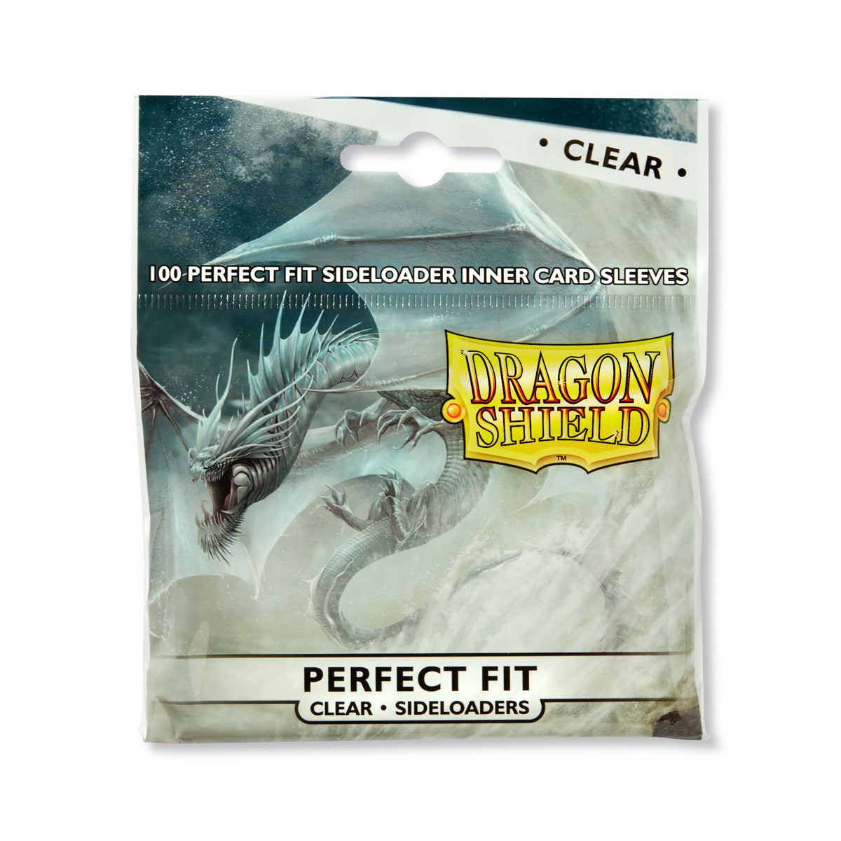 Dragon Shield - Standard Perfect Fit Sideloading Sleeves - Clear/Clear (100 Sleeves)
