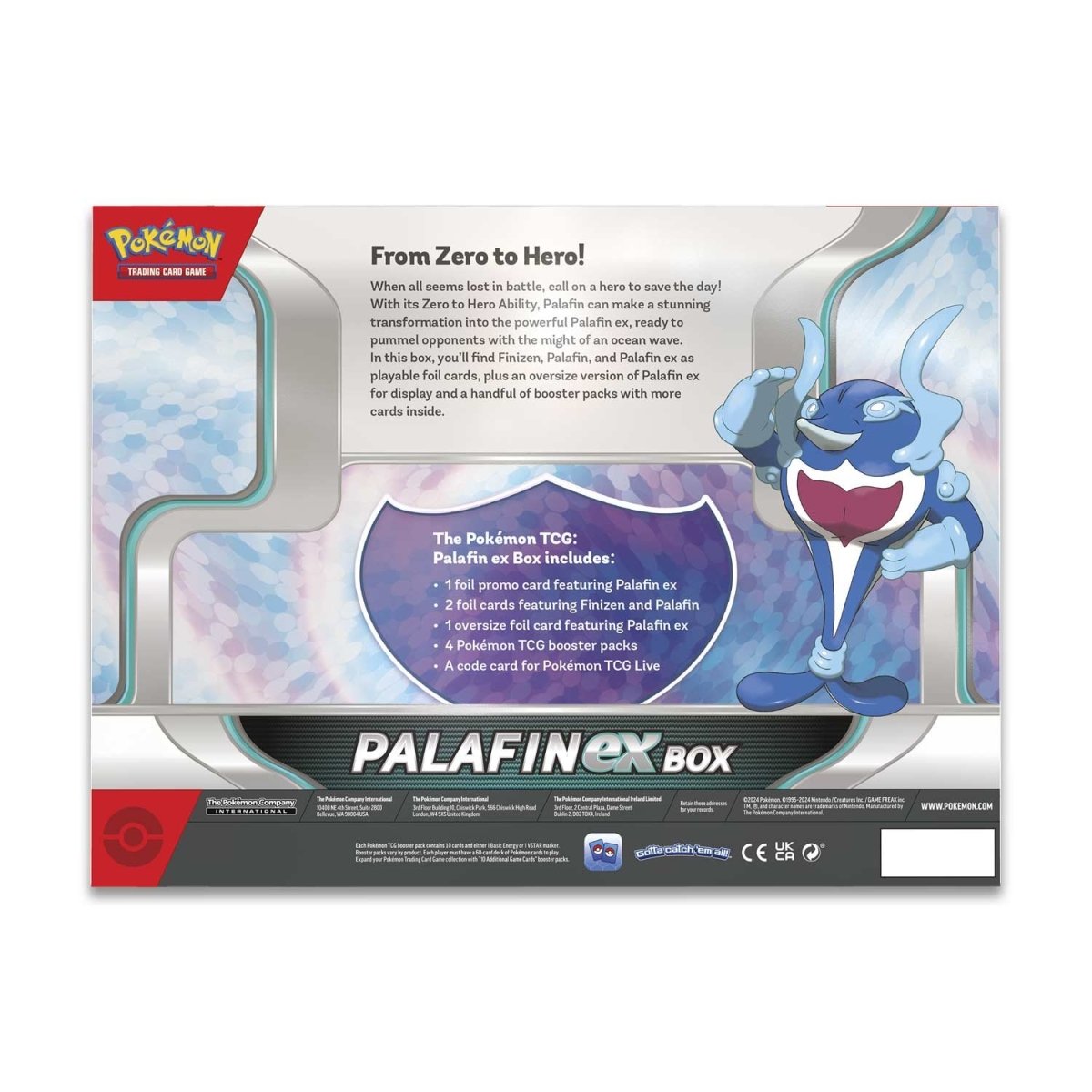 Pokémon TCG Palafin ex Box