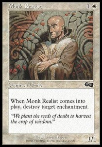 Monk Realist⁣ - Urza's Saga⁣ (Common)⁣ [21]