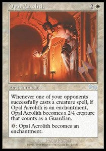 Opal Acrolith⁣ - Urza's Saga⁣ (Uncommon)⁣ [22]