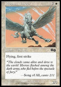 Pegasus Charger⁣ - Urza's Saga⁣ (Common)⁣ [30]
