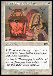 Rune of Protection: Red⁣ - Urza's Saga⁣ (Common)⁣ [40]