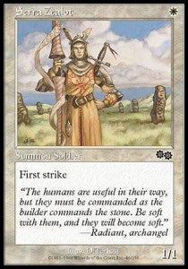 Serra Zealot⁣ - Urza's Saga⁣ (Common)⁣ [46]