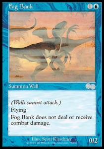 Fog Bank⁣ - Urza's Saga⁣ (Uncommon)⁣ [75]