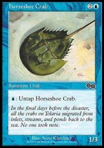 Horseshoe Crab⁣ - Urza's Saga⁣ (Common)⁣ [80]