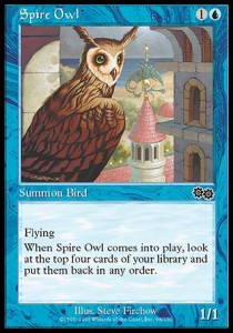 Spire Owl⁣ - Urza's Saga⁣ (Common)⁣ [98]