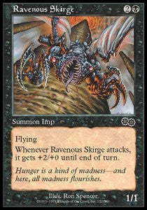 Ravenous Skirge⁣ - Urza's Saga⁣ (Common)⁣ [152]