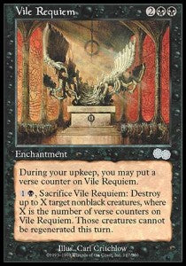 Vile Requiem⁣ - Urza's Saga⁣ (Uncommon)⁣ [167]