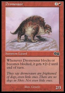 Dromosaur⁣ - Urza's Saga⁣ (Common)⁣ [182]