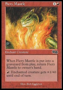 Fiery Mantle⁣ - Urza's Saga⁣ (Common)⁣ [186]