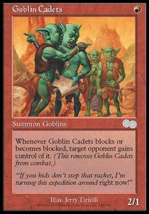 Goblin Cadets - Urza's Saga (Uncommon) [USG-189]