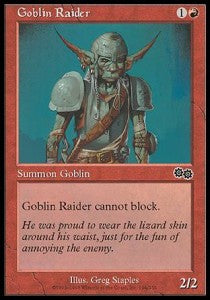Goblin Raider - Urza's Saga (Common) [USG-194]