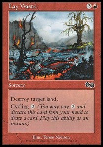 Lay Waste⁣ - Urza's Saga⁣ (Common)⁣ [201]