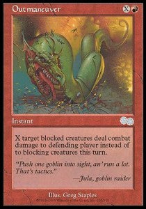 Outmaneuver⁣ - Urza's Saga⁣ (Uncommon)⁣ [205]
