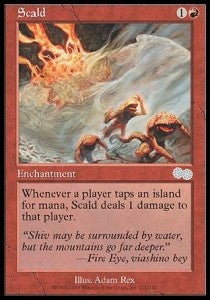 Scald - Urza's Saga (Uncommon) [USG-211]