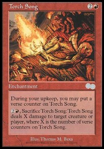 Torch Song⁣ - Urza's Saga⁣ (Uncommon)⁣ [222]