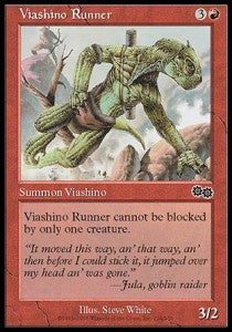 Viashino Runner⁣ - Urza's Saga⁣ (Common)⁣ [224]