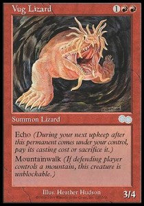 Vug Lizard⁣ - Urza's Saga⁣ (Uncommon)⁣ [227]