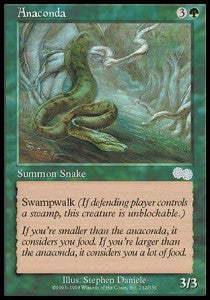 Anaconda⁣ - Urza's Saga⁣ (Uncommon)⁣ [232]