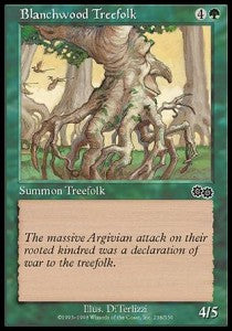 Blanchwood Treefolk⁣ - Urza's Saga⁣ (Common)⁣ [238]