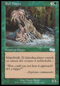 Bull Hippo⁣ - Urza's Saga⁣ (Uncommon)⁣ [239]