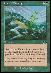 Gaea's Bounty⁣ - Urza's Saga⁣ (Common)⁣ [254]